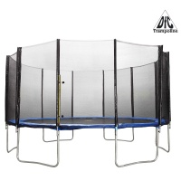 Батут DFC Trampoline Fitness 18 футов с сеткой (549 см) 